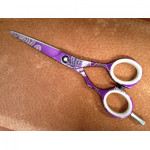 Jugart  "Starlet" 5.5" scissor. White Line design.